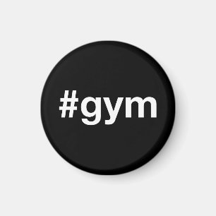 GYM Hashtag Magneet