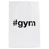 GYM Hashtag Medium Cadeauzakje (Voorkant)