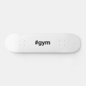 GYM Hashtag Persoonlijk Skateboard (Horizontaal)