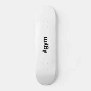 GYM Hashtag Persoonlijk Skateboard