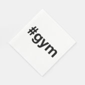 GYM Hashtag Servet (Hoek)