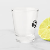GYM Hashtag Shot Glas (Links)
