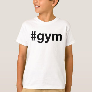 GYM Hashtag T-shirt