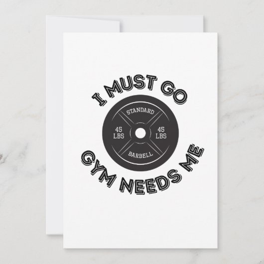 GYM HEEFT ME NODIG KAART (Voorkant)
