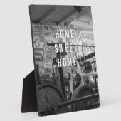 Gym - Home Sweet Home - Barbell - Workout Fotoplaat (Zijkant)