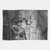 Gym - Home Sweet Home - Barbell - Workout Theedoek (Horizontaal)