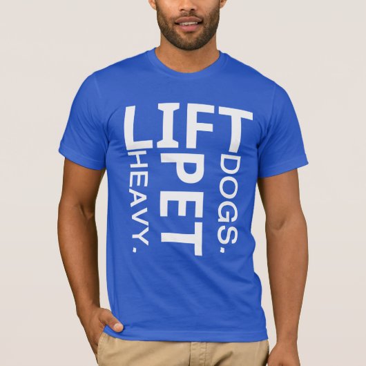 Gym Hond Leven T-shirt (Voorkant)
