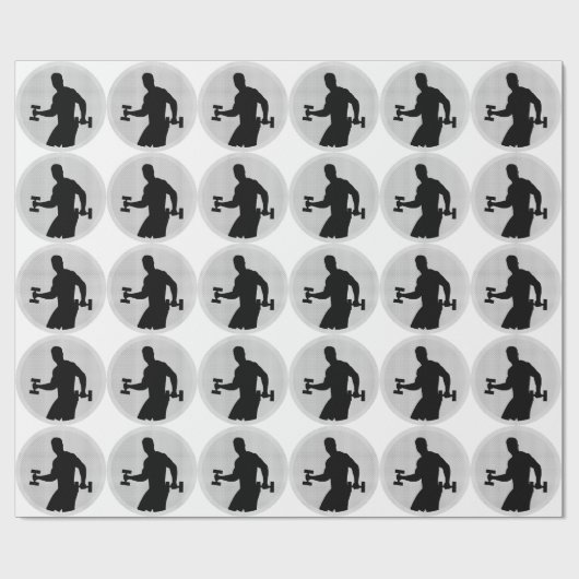 Gym, Icon, Exercise Cadeaupapier (Vlak)