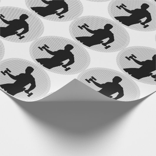 Gym, Icon, Exercise Cadeaupapier (Hoek)