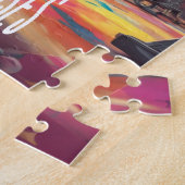 Gym inspiratie, wees sterker dan je excuses legpuzzel (Zijkant)