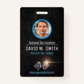 Gym instructeur badge (Voorkant)