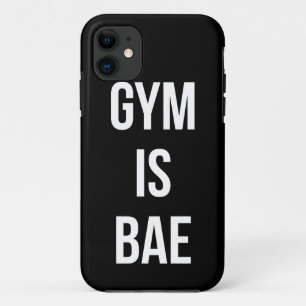 Gym is Bae - Funny Workout Inspirerend iPhone 11 Hoesje