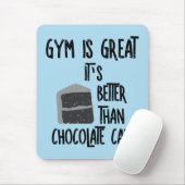Gym is geweldig muismat (Met muis)