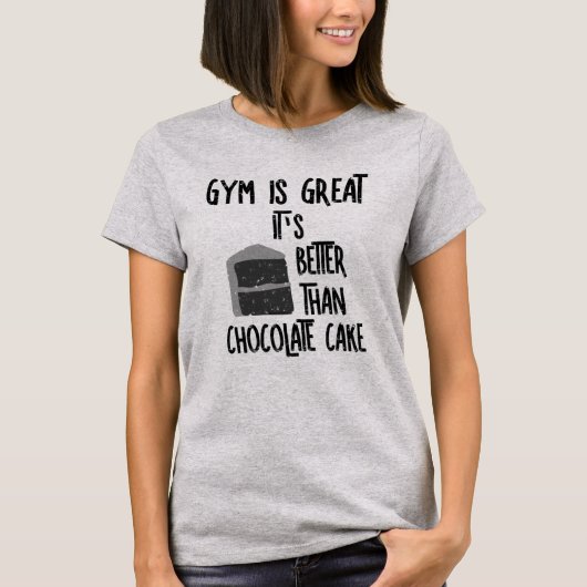 Gym is geweldig t-shirt (Voorkant)