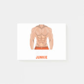 Gym Junkie Post-it® Notes (Voorkant)