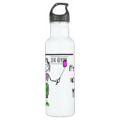 Gym Junkie Selfie Alles over mij Waterfles (Voorkant)