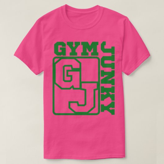 GYM JUNKY 25 T-SHIRT (Design voorkant)