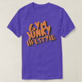 GYM JUNKY LIFESTYL 5 T-SHIRT (Design voorkant)
