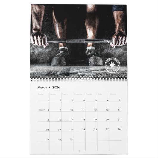 Gym Kalender (Mar 2026)