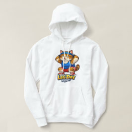 Gym Kat Humor Kunstwerk – Grappige Workout Stijl Hoodie