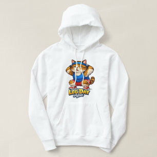 Gym Kat Humor Kunstwerk – Grappige Workout Stijl Hoodie