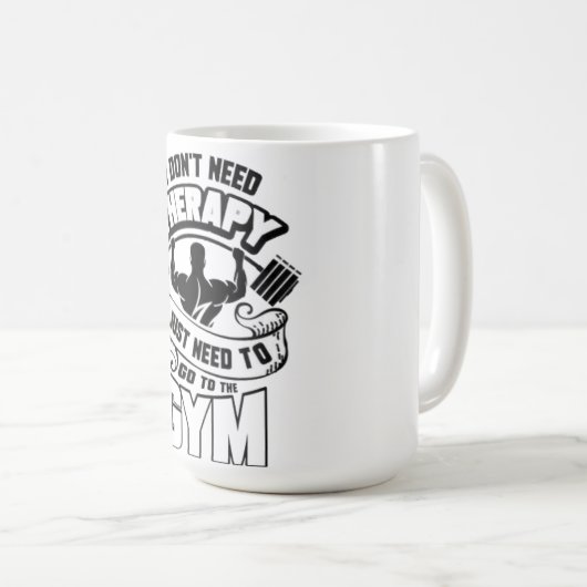 Gym Koffiemok (Voorkant rechts)