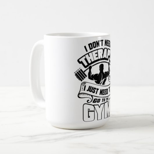 Gym Koffiemok (Voorkant links)