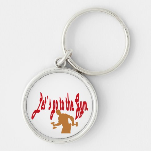 Gym Lanyard Sports Sleutelhanger (Voorkant)