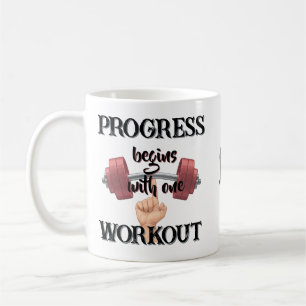 Gym Liefhebber en Workout Chic Koffiemok