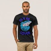 Gym liefhebbers t-shirt (Voorkant volledig)