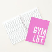 Gym life - notitieboek (Binnen)