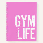 Gym life - notitieboek (Voorkant)