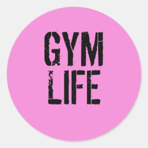 Gym life - sticker