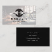 Gym Logo | fitnesscentrum Visitekaartje (Voorkant / Achterkant)