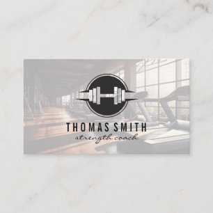 Gym Logo   fitnesscentrum Visitekaartje