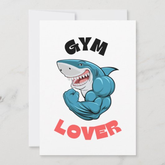 Gym Love Design Kaart (Voorkant)