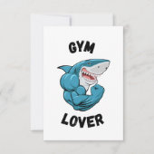 Gym Lover Bedankkaart (Voorkant)