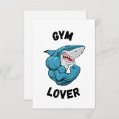 Gym Lover Bedankkaart (Voorkant / Achterkant)