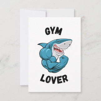 Gym Lover Bedankkaart