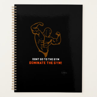 Gym Lover | Ga niet naar de draaikolk om de draaik Planner