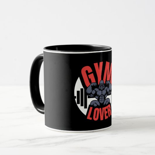 Gym Lover Gorilla Mok (Voorkant links)