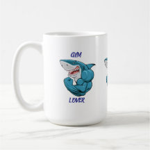 Gym Lover Haai – Grappig Fitness Haai Design