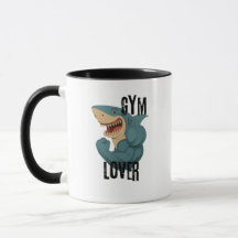 Gym Lover Haaienmok - Grappige Spier Haai Cadeau