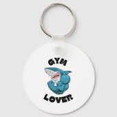 GYM LOVER Shark sleutelhanger - Leuk & Motivatie c (Achterkant)