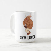 Gym Lover Stier Mok (Voorkant links)