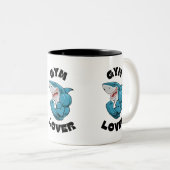 Gym Lover Tweekleurige Koffiemok (Voorkant rechts)