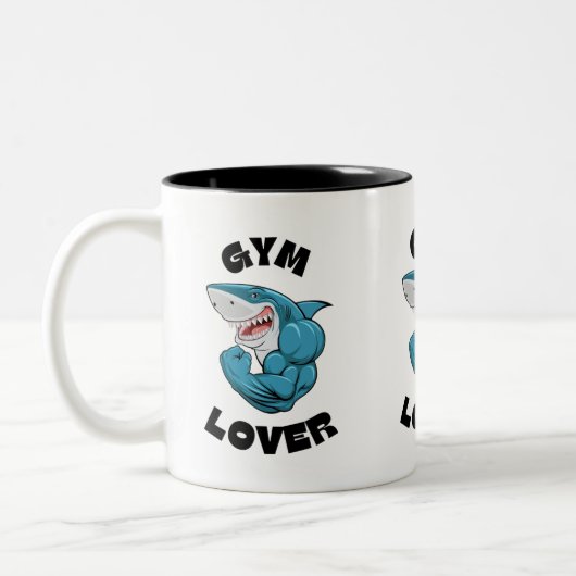 Gym Lover Tweekleurige Koffiemok (Links)