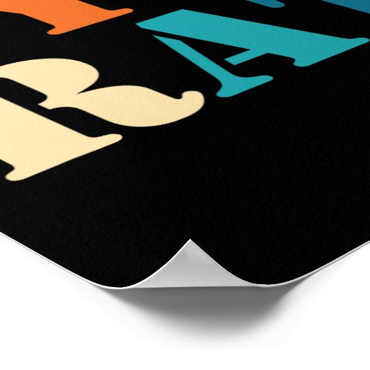 Gym Lover Workout Bodybuilding Retro Alphabet Gym Poster (Hoek)