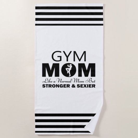 Gym Ma Beach Towel Strandlaken (Voorkant)