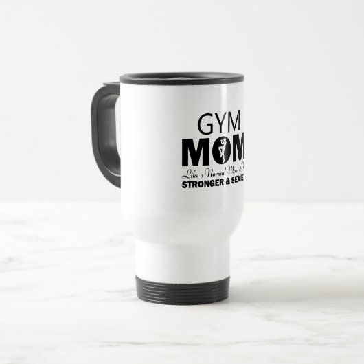 Gym Ma Travel Mug Reisbeker (Voorkant links)